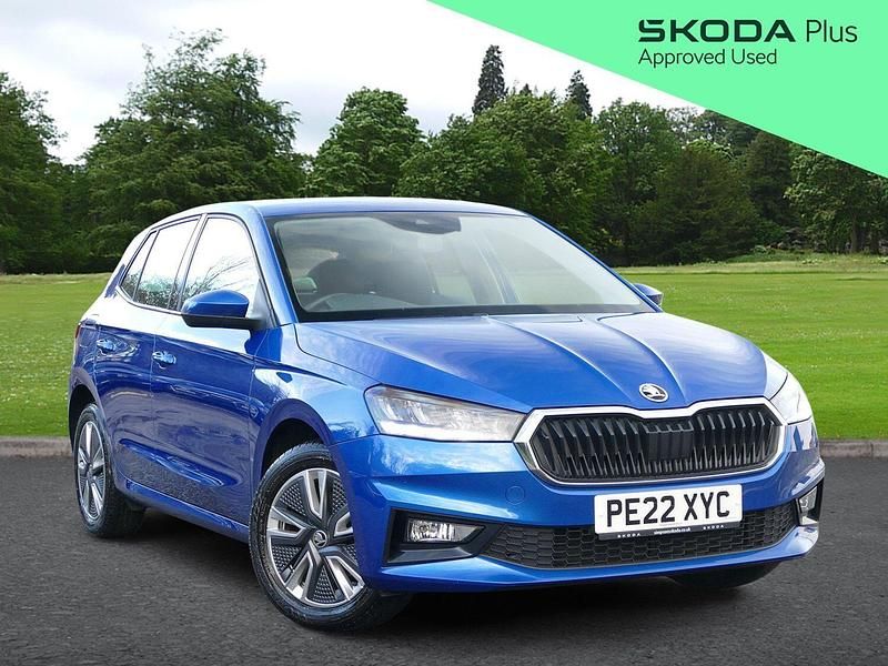 Blue Used 2022 Skoda Fabia SE L Hatchback | £12,495 (Fair price) - Image 1/4