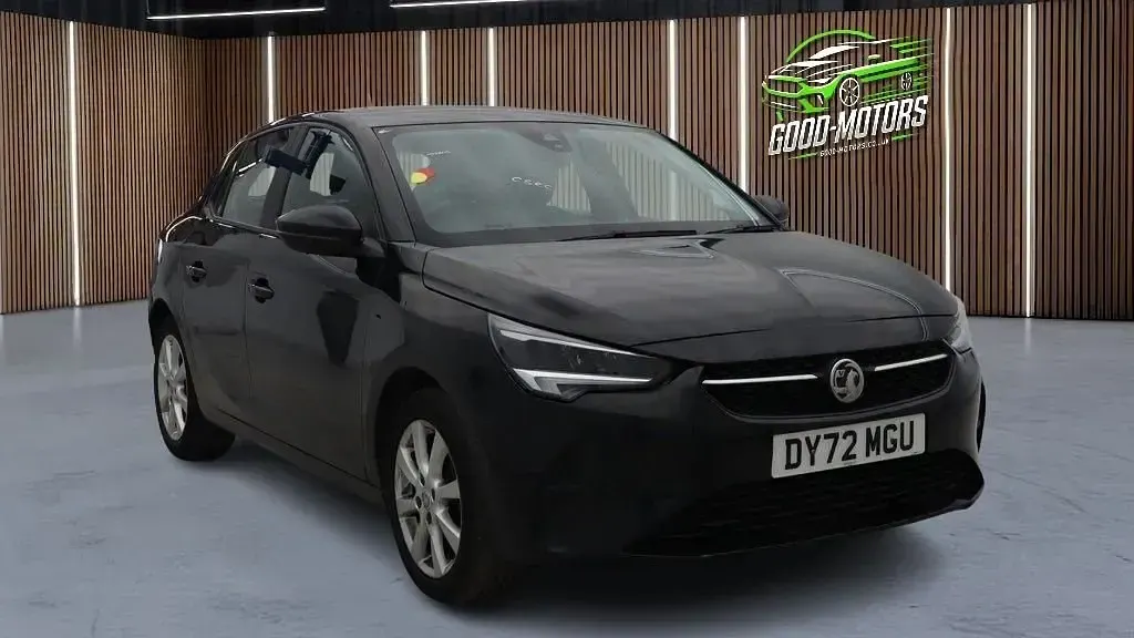 Usado Vauxhall Corsa Design Edition 75 HP (55 kW) 2022 Preto Citadino