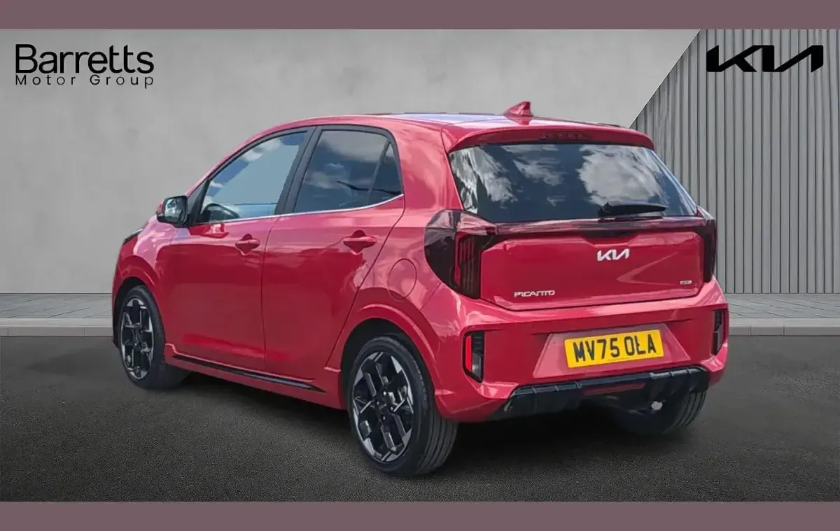 New Kia Picanto GT-Line S 68 HP (50 kW) 2025 Red Hatchback