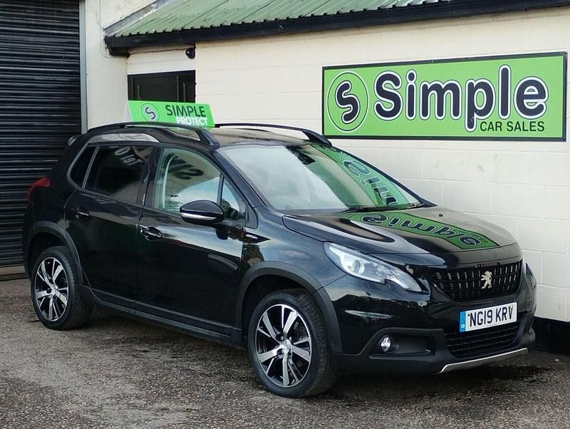 Black Used 2019 Peugeot 2008 GT-line SUV | £5,950 (Super price) - Image 1/4