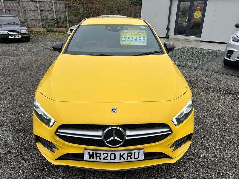 Used Mercedes A35 AMG Premium 2020 Yellow Hatchback