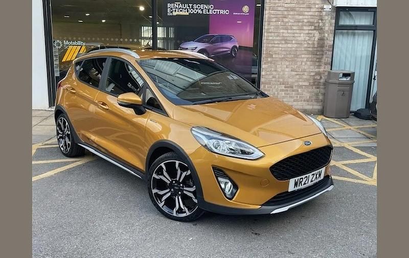 Yellow Used 2021 Ford Fiesta Active X Hatchback | £13,995 (Fair price) - Image 1/2
