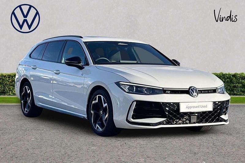 White Used 2025 VW Passat R-line Estate | £37,347 - Image 1/3