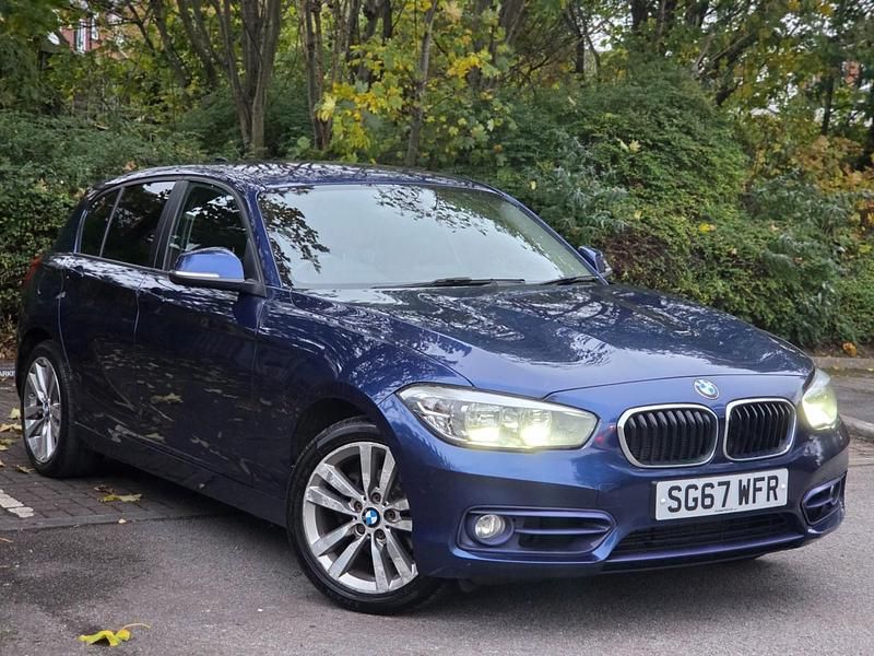 Used BMW 118 Sport Line 2017 Blue Hatchback