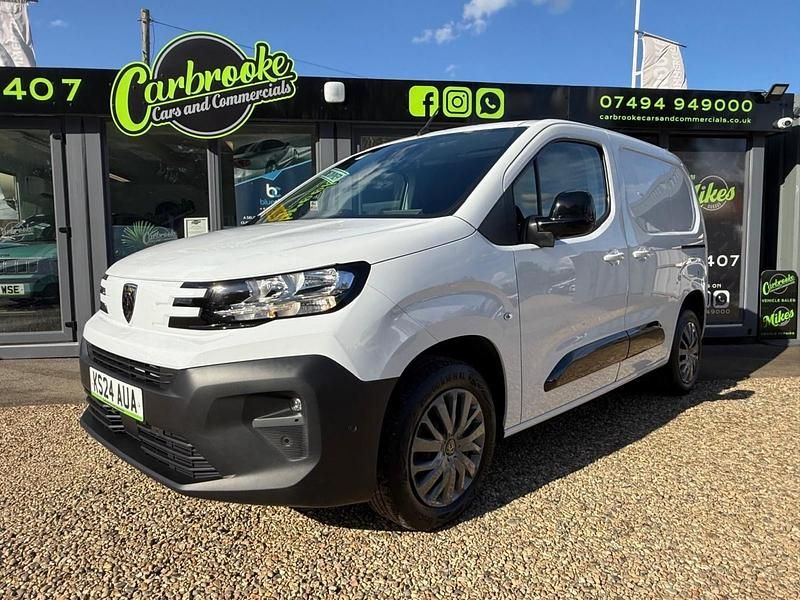 Used Peugeot Partner 114 HP (83 kW) 2024 White MPV