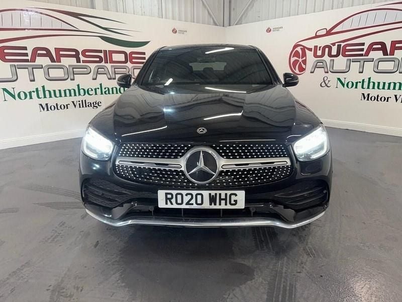 Used Mercedes GLC220 AMG line 194 HP (142 kW) 2020 Black Coupe