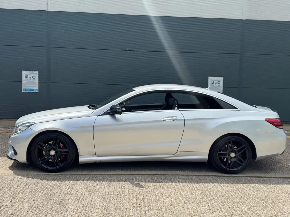 Used Mercedes E220 AMG 2014 Silver Coupe