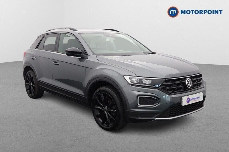 Grey Used 2021 VW T-Roc Black Edition SUV | £19,049 (Fair price) - Image 1/4