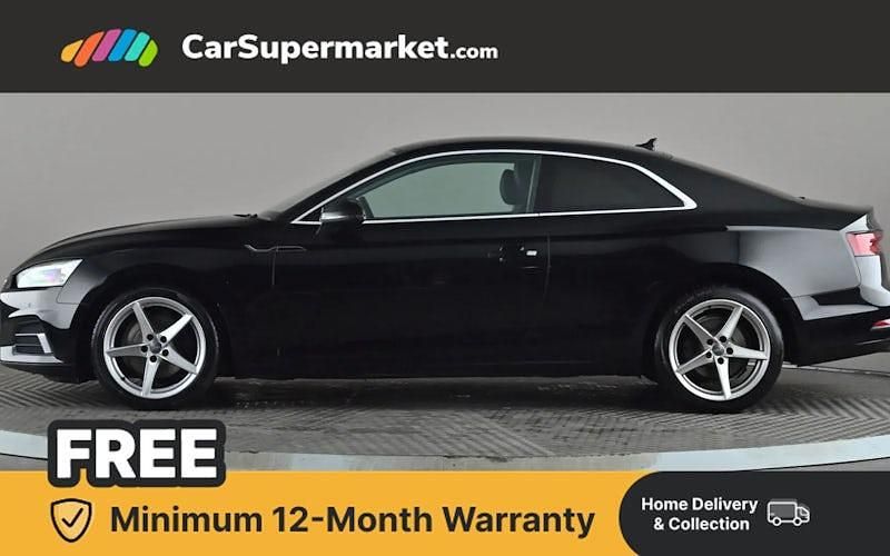 Used Audi A5 Sport 150 HP (110 kW) 2018 Black Coupe
