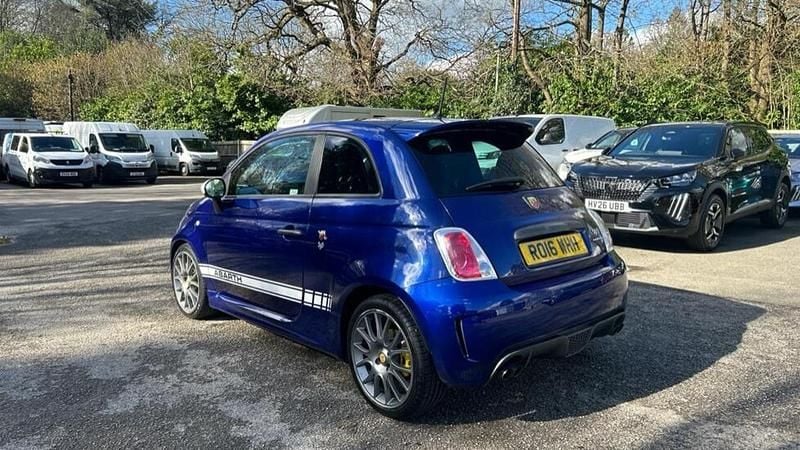 Used Abarth 595 Competizione 180 HP (132 kW) 2016 Blue Hatchback