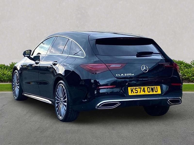 Used Mercedes CLA220 AMG Line Premium 190 HP (139 kW) 2024 Black Sedan