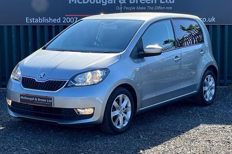 Used Skoda Citigo SE L 60 HP (44 kW) 2017 Silver Hatchback
