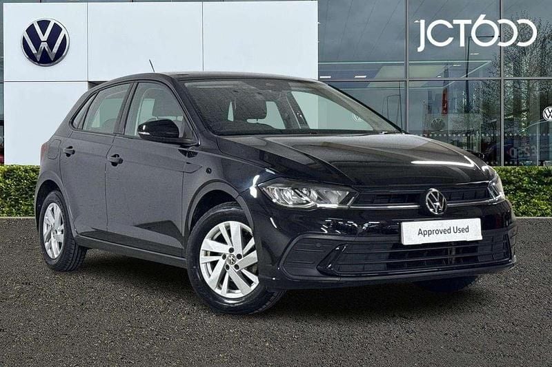 Black Used 2021 VW Polo Life Hatchback | £15,553 (Fair price) - Image 1/4
