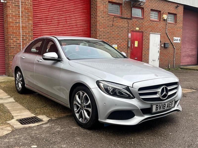 Silver Used 2018 Mercedes C200 Sedan | £12,000 (Super price) - Image 1/4