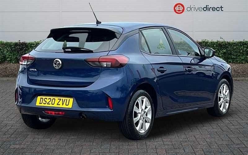 Used Vauxhall Corsa 75 HP (55 kW) 2020 Blue Hatchback