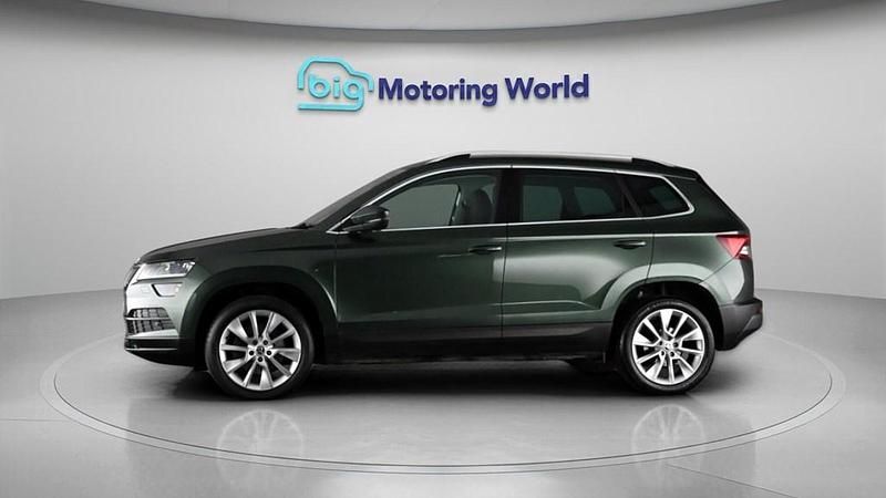 Used Skoda Karoq SE L 150 HP (110 kW) 2019 Green SUV