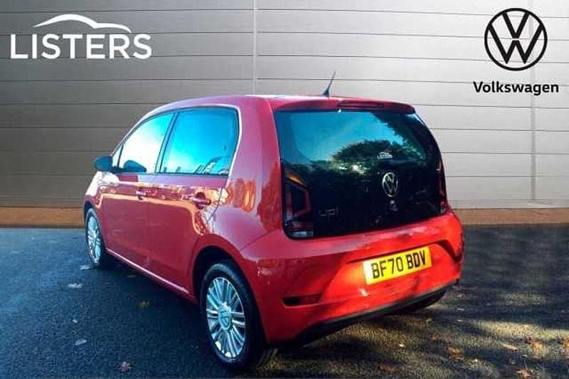 Used VW up! 60 HP (44 kW) 2020 Red Hatchback