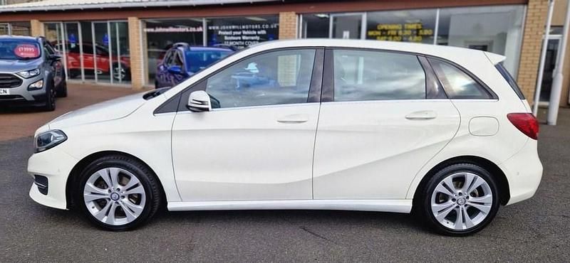 Used Mercedes B200 Executive 136 HP (100 kW) 2017 White MPV