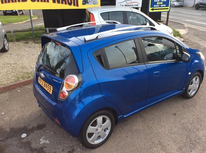 Used Chevrolet Spark LT 81 HP (59 kW) 2012 Blue Hatchback