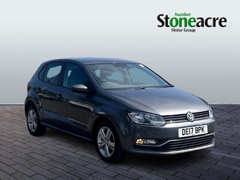Grey Used 2017 VW Polo Edition Hatchback | £6,995 (Good price) - Image 1/4