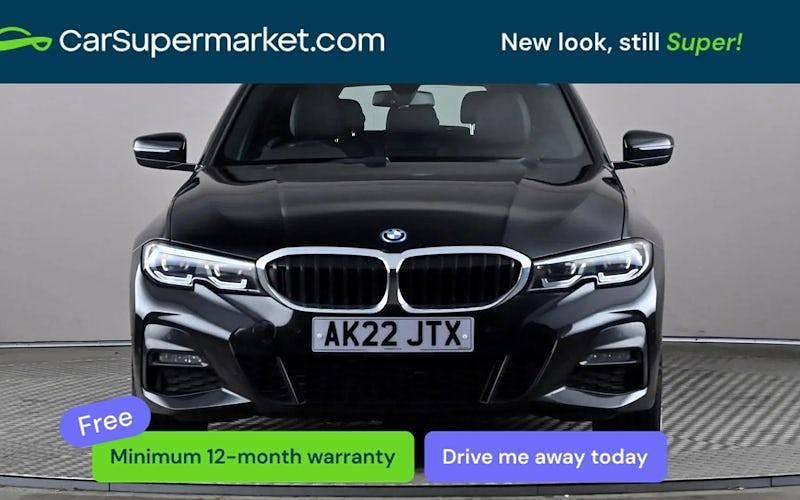 Used BMW 330e M Sport 292 HP (214 kW) 2022 Black Estate