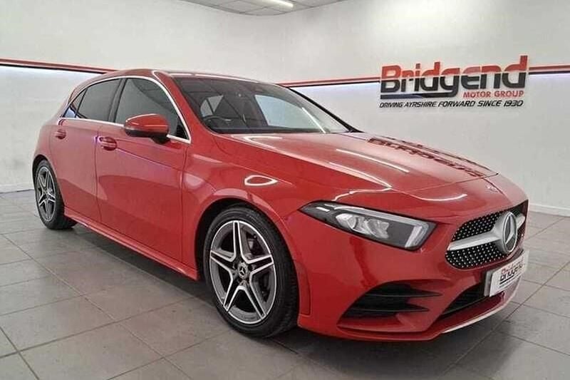 Red Used 2019 Mercedes A200 AMG line Hatchback | £14,595 (Good price) - Image 1/1