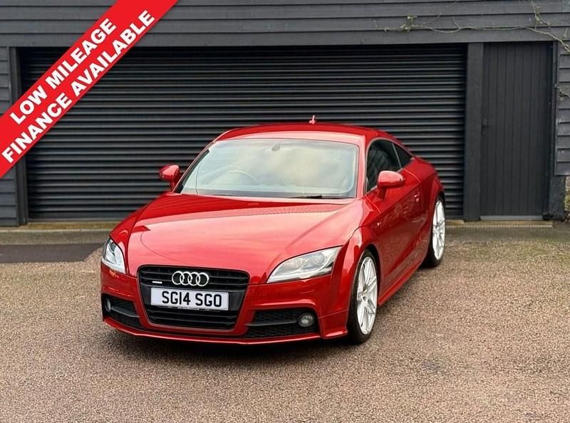 Used Audi TT Black Edition 170 HP (125 kW) 2014 Red Coupe