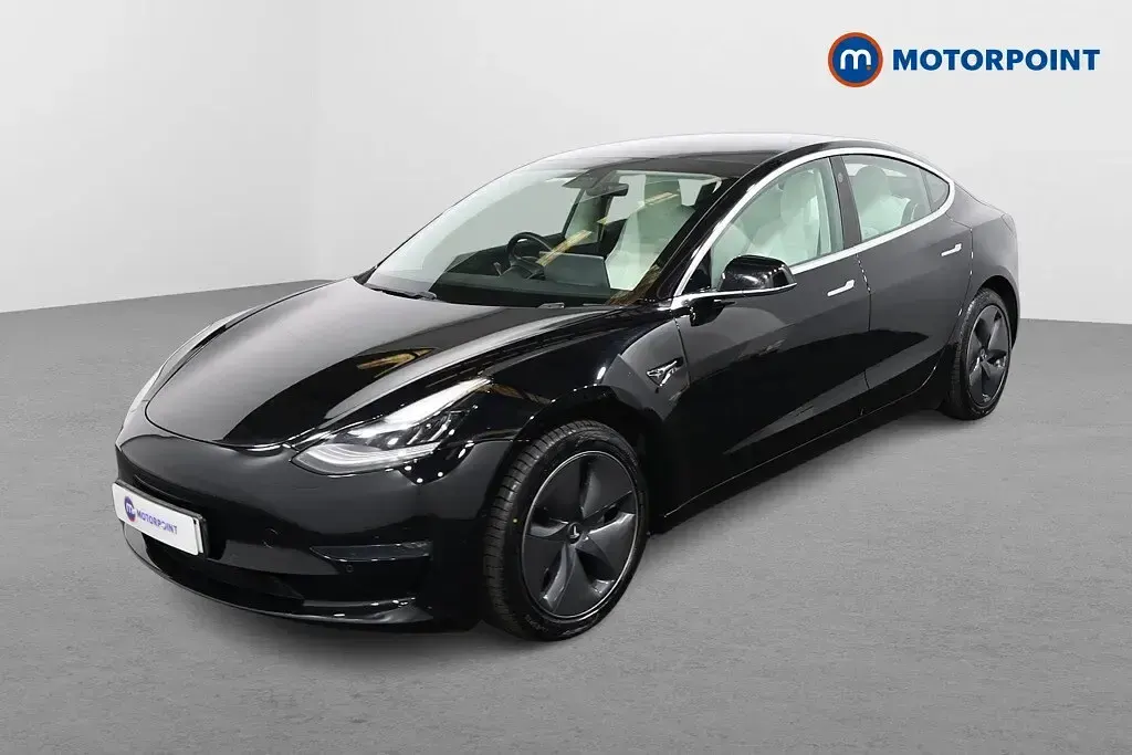 Used Tesla Model 3 Long Range AWD 366 kW (498 HP) 2020 Black Sedan