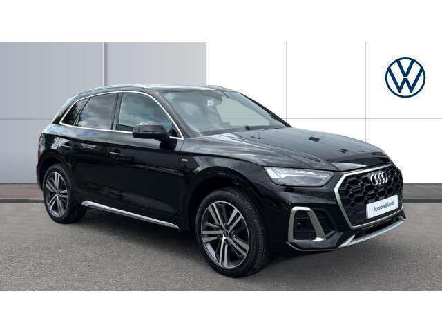 Black Used 2021 Audi Q5 S-Line SUV | £33,500 (Fair price) - Image 1/4