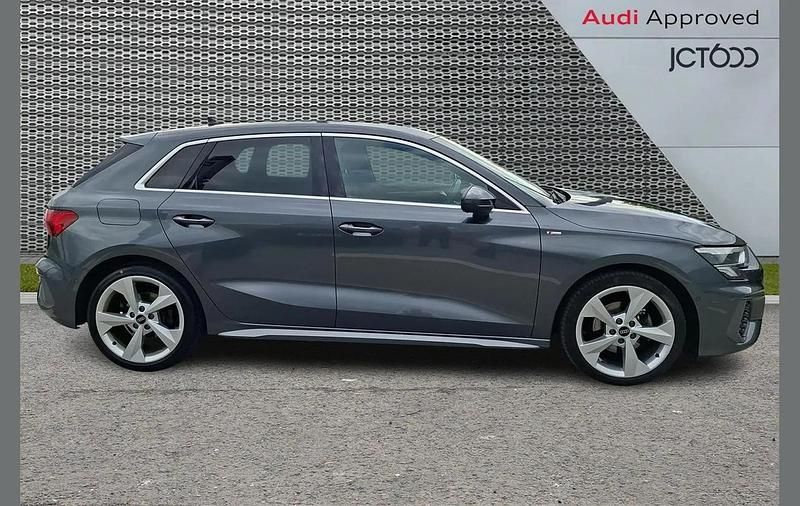 Used Audi A3 S-Line 147 HP (108 kW) 2023 Grey Sedan