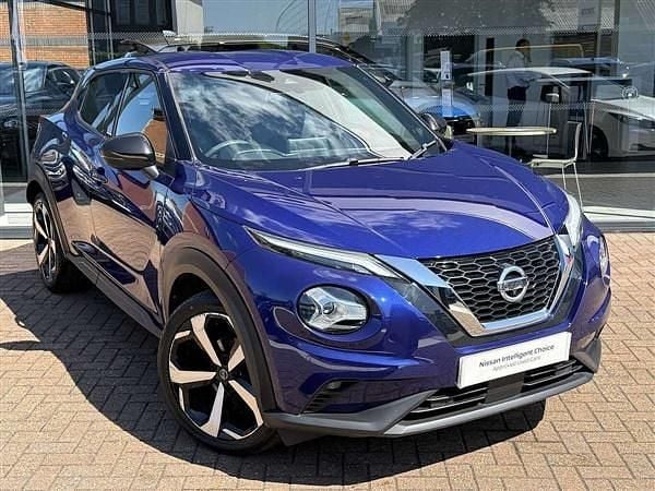 Blue Used 2021 Nissan Juke Tekna SUV | £13,799 (Fair price) - Image 1/4