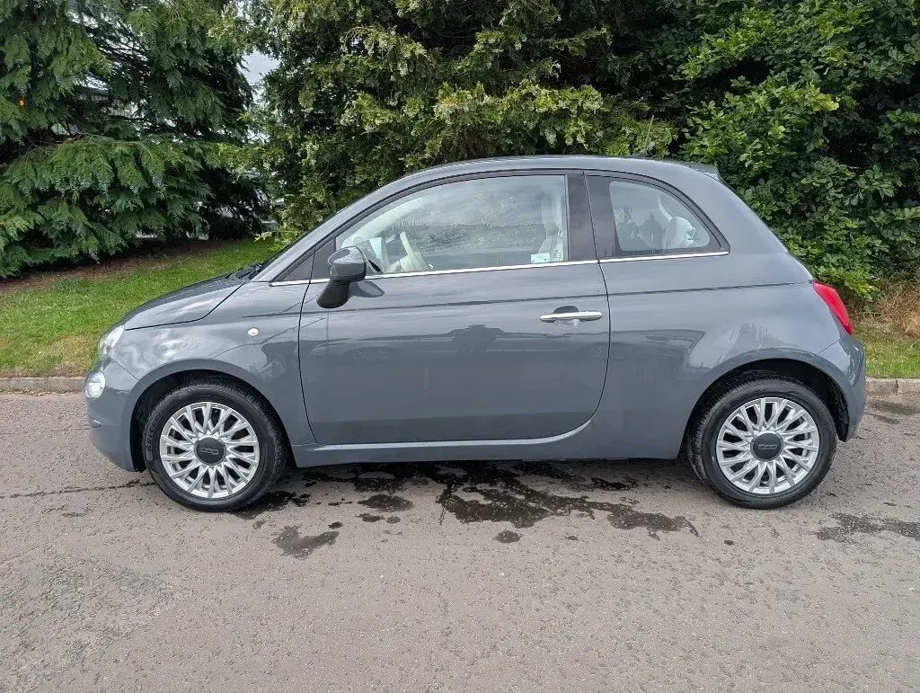 Used Fiat 500 Lounge 69 HP (50 kW) 2019 Grey Hatchback