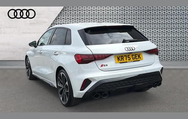 Used Audi S3 Sportback Black Edition 333 HP (244 kW) 2025 White Hatchback