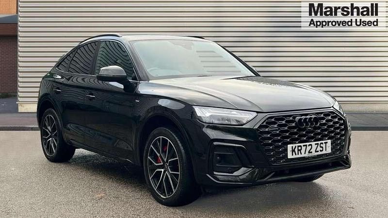 Black Used 2022 Audi Q5 Sportback Comfort SUV | £37,412 (Fair price) - Image 1/4