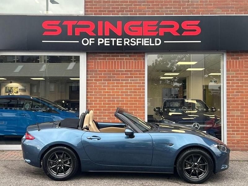 Blue Used 2019 Mazda MX5 Inclusive Cabriolet | £16,685 (Fair price) - Image 1/4