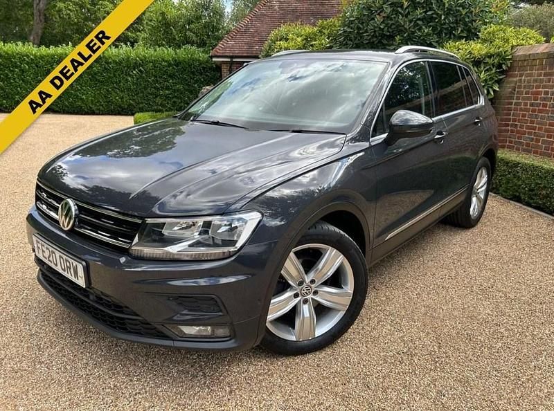 Grey Used 2020 VW Tiguan Match SUV | £10,995 (Fair price) - Image 1/3