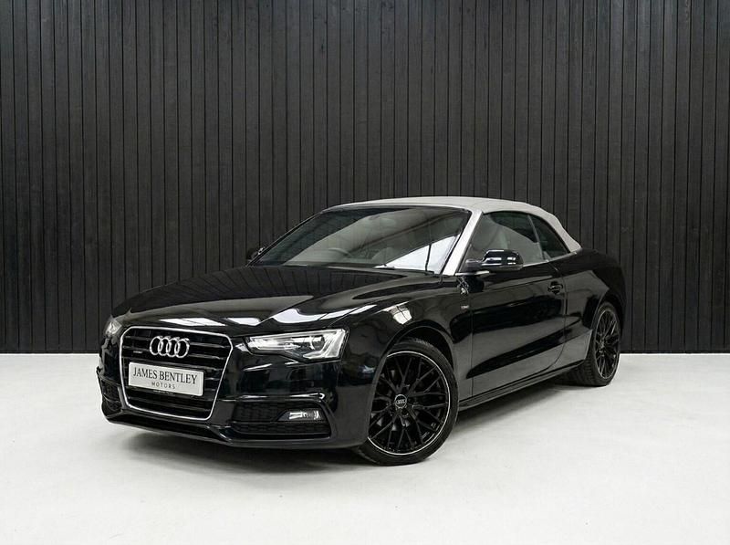 Used Audi A5 Cabriolet S-Line 2015 Black Cabriolet