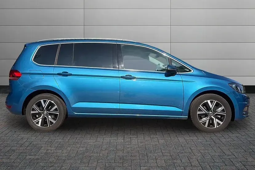 Used VW Touran SEL 150 HP (110 kW) 2023 Blue MPV
