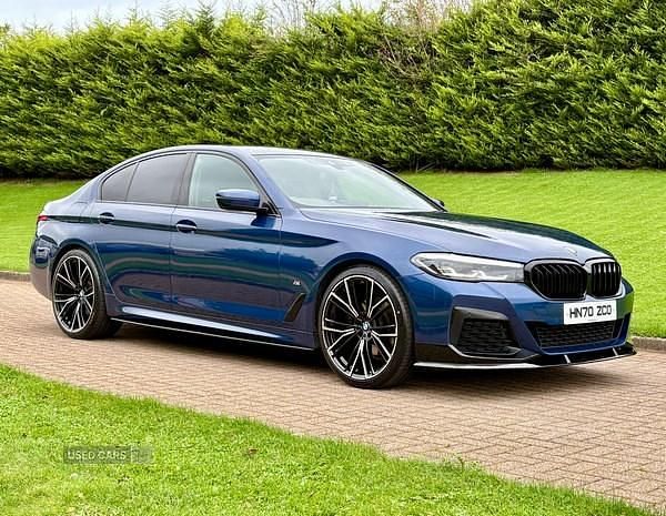 Used BMW 520 M Sport 2020 Blue Sedan