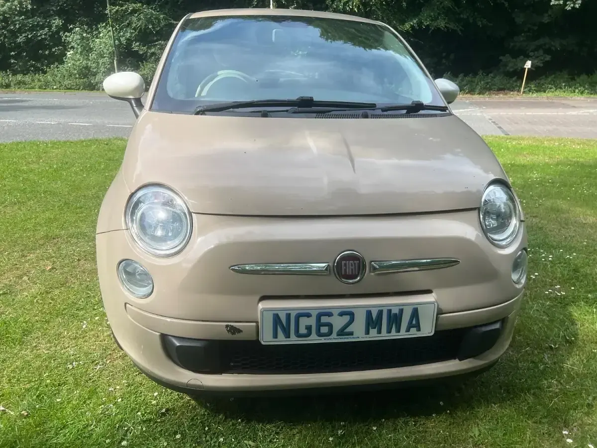 Used Fiat 500 69 HP (50 kW) 2013 Beige Hatchback