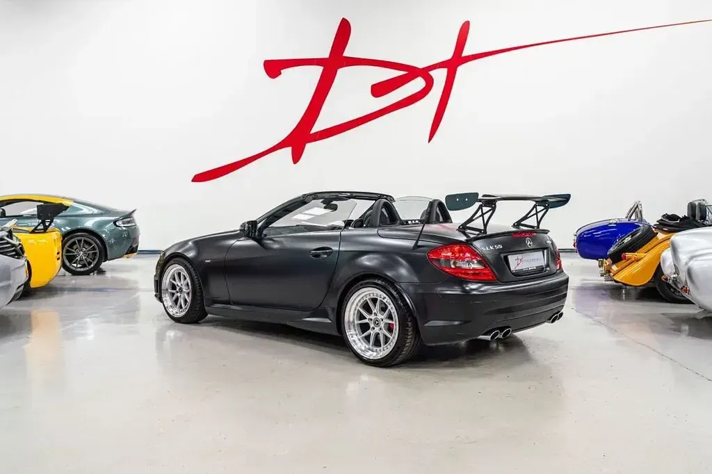 Used Mercedes SLK55 AMG AMG 360 HP (264 kW) 2008 Black Cabriolet