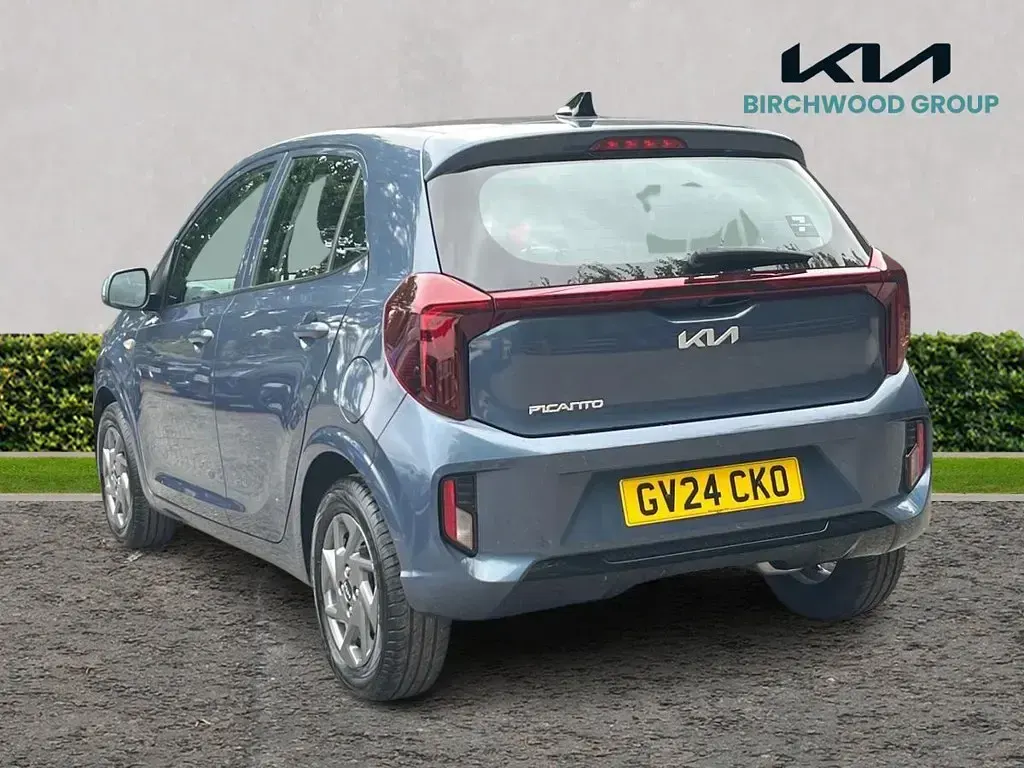 Used Kia Picanto 2024 Blue Hatchback
