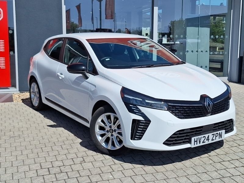 White Used 2024 Renault Clio V Evolution Hatchback | £16,498 (Good price) - Image 1/4
