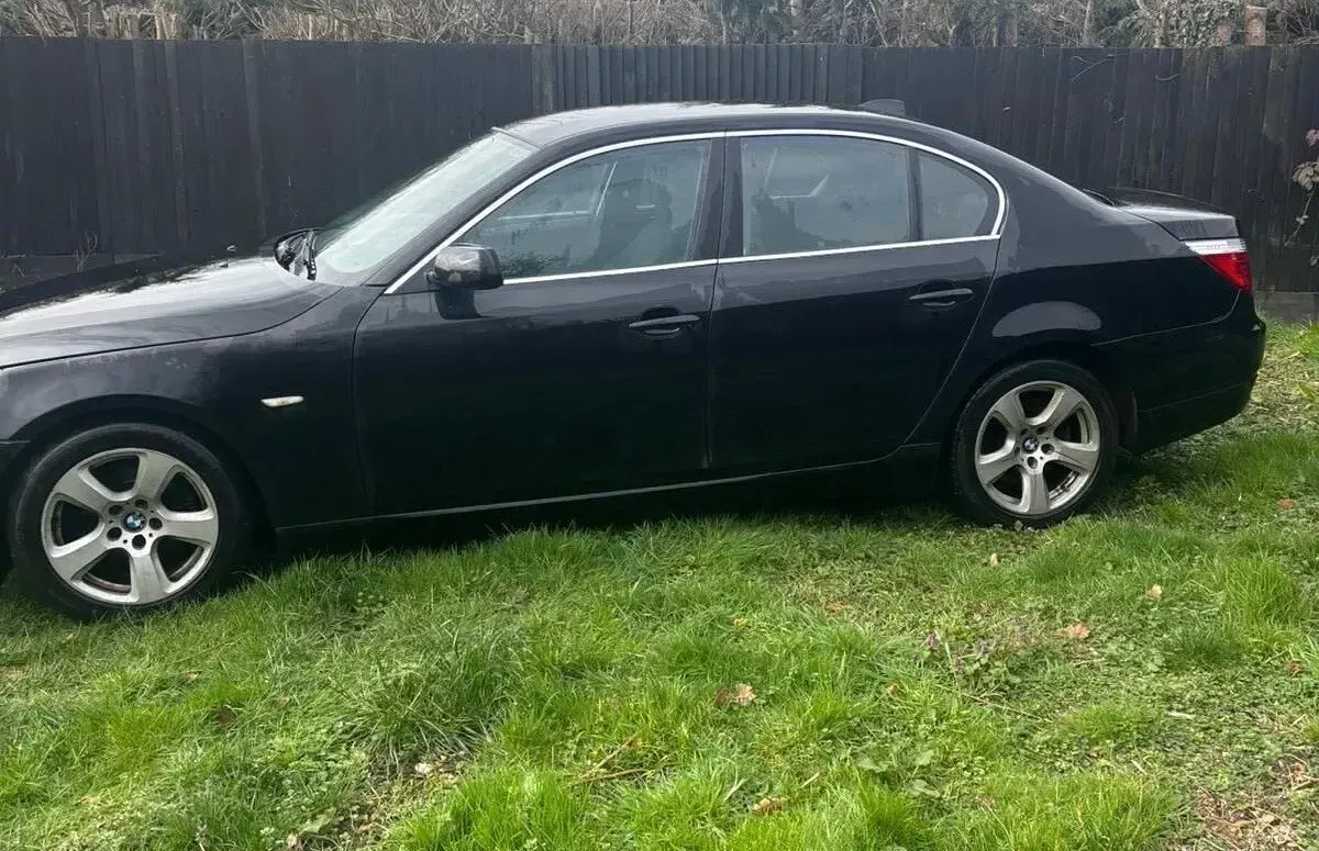 Used BMW 520 160 HP (117 kW) 2007 Black Sedan