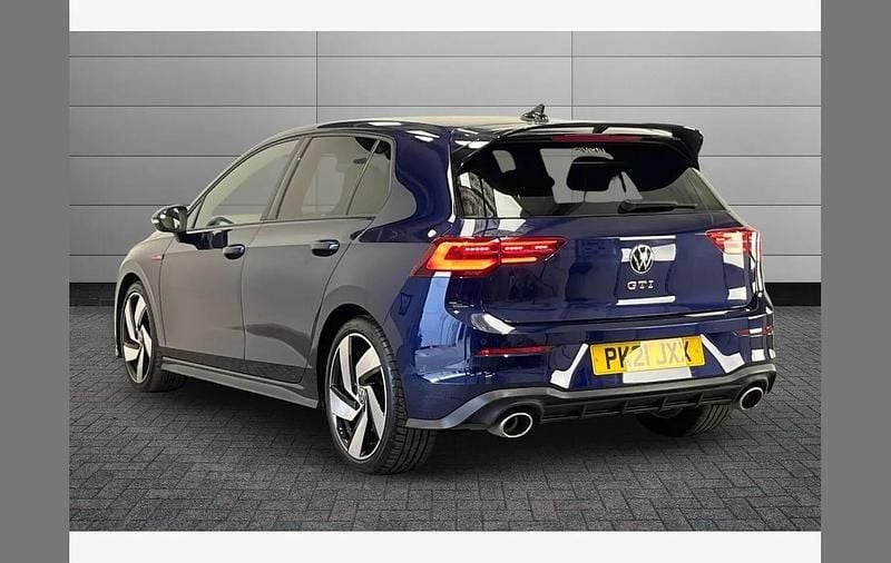 Used VW Golf VIII GTI Clubsport 296 HP (217 kW) 2021 Blue Hatchback