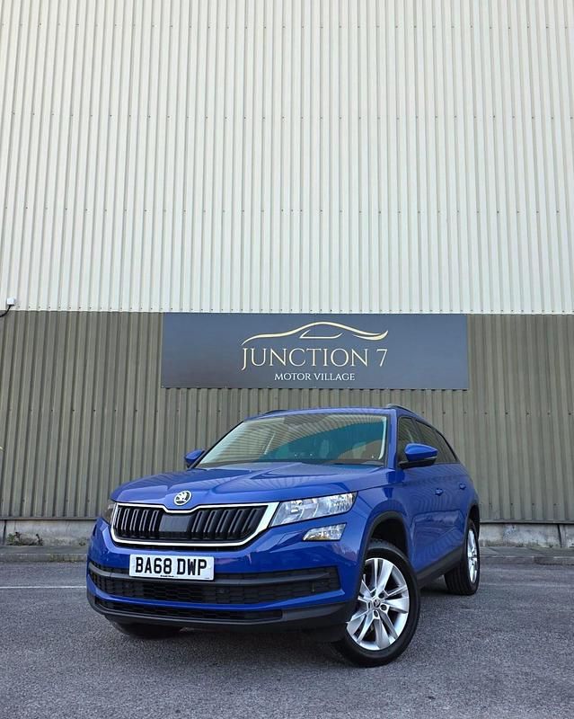 Used Skoda Kodiaq SE Technology 150 HP (110 kW) 2019 Blue SUV