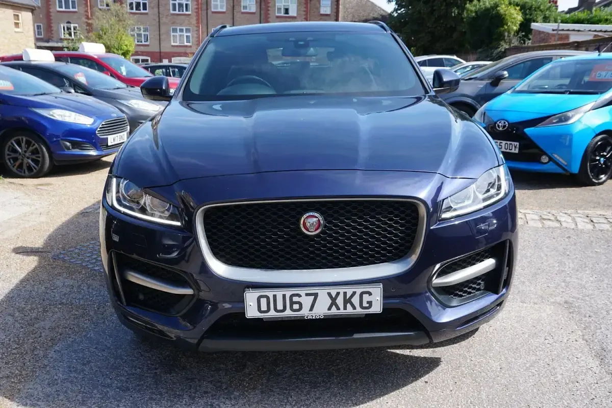 Used Jaguar F-Pace R-Sport 180 HP (132 kW) 2017 Blue SUV