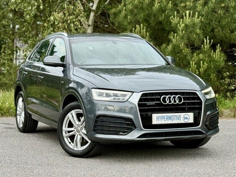 Grey Used 2015 Audi Q3 S-Line SUV | £9,995 (Fair price) - Image 1/4