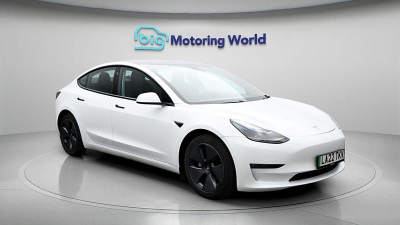 Used Tesla Model 3 Long Range AWD 366 kW (498 HP) 2022 White Sedan