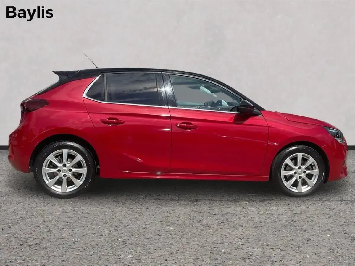 Used Vauxhall Corsa Elite 99 HP (72 kW) 2020 Red Hatchback